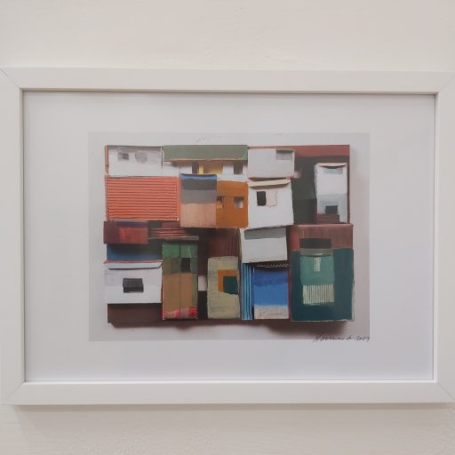Fine Art Print "Favela" handcoloriert