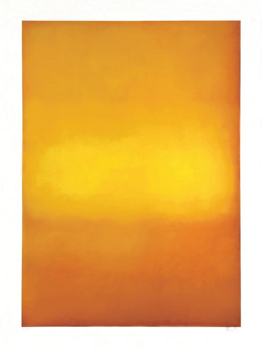 Thomas Redl Fine Art Print "o.T (Leinöl)"