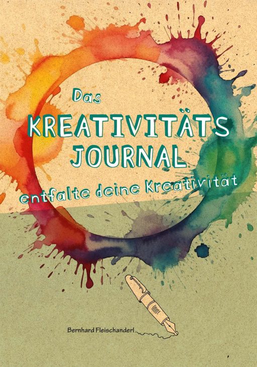 Das KREATIVITÄTSJOURNAL Softcover mit persönlicher Widmung
